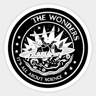 wonders all about science Sticker